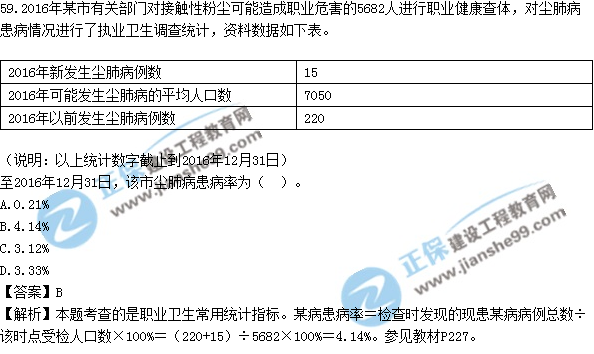 2017安全工程師《生產(chǎn)管理知識》試題答案及解析單選51-60