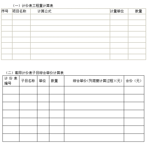 造價員《工程計量與計價實(shí)務(wù)》模擬試題（四）計算題