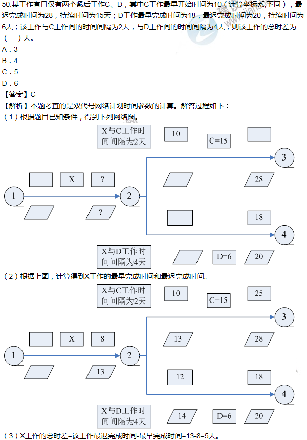 2014年一級建造師項目管理試題及答案(41-50題)