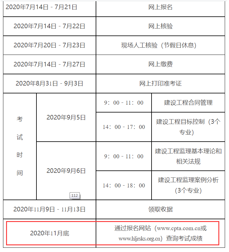 黑龍江成績公布